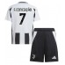 Juventus Francisco Conceicao #7 Dětské Oblečení Domácí Dres 2024-25 Krátkým Rukávem (+ trenýrky)